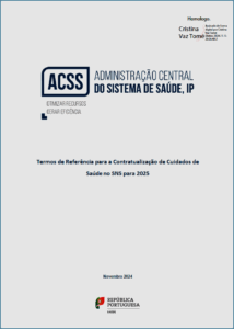 Destaque_Termos de Referência para a Contratualização de Cuidados de Saúde no SNS para 2025
